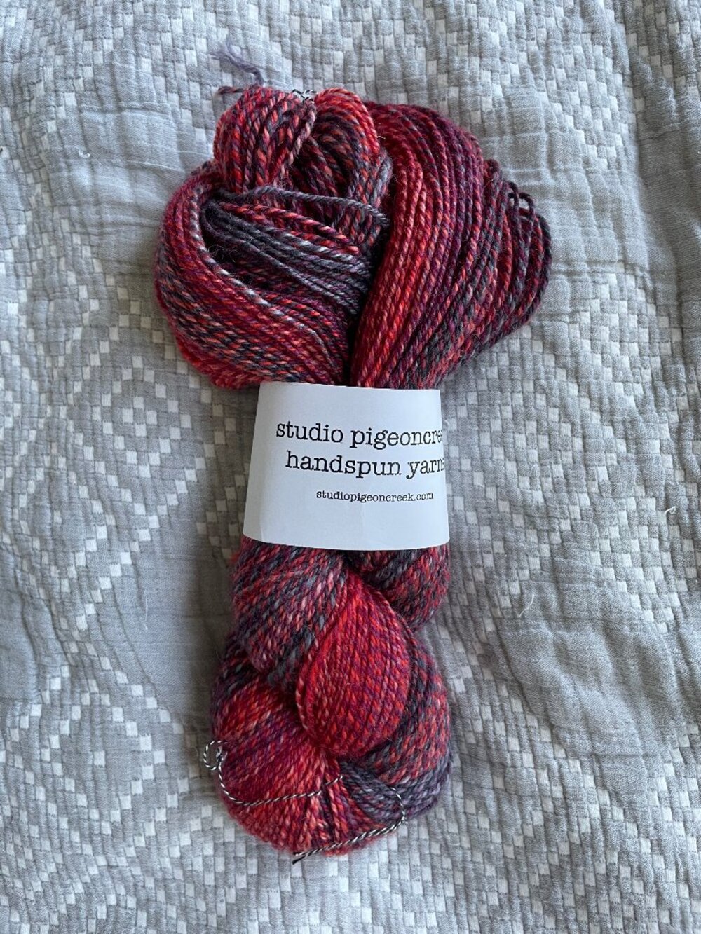 Studio Pigeoncreek Handspun Wool BFL Cashmere Yarn